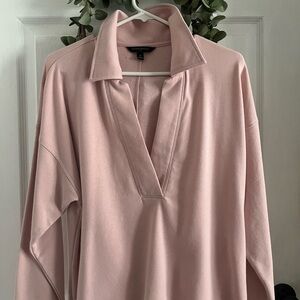 Banana Republic Blush Long Sleeve Top